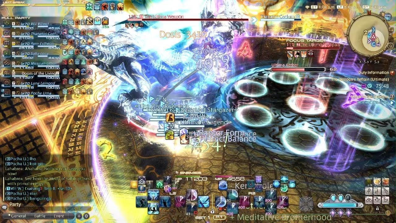 FFXIV 6.0 UWU Sage clear POV