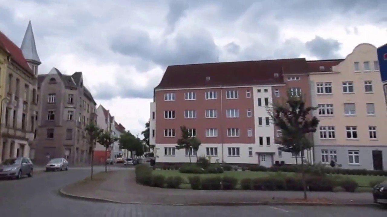 Spaziergang in Wittenberge durch die Stadt