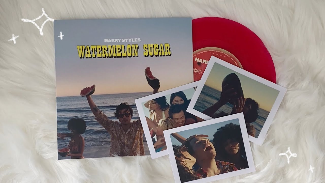 harry styles - watermelon sugar (vinyl unboxing)