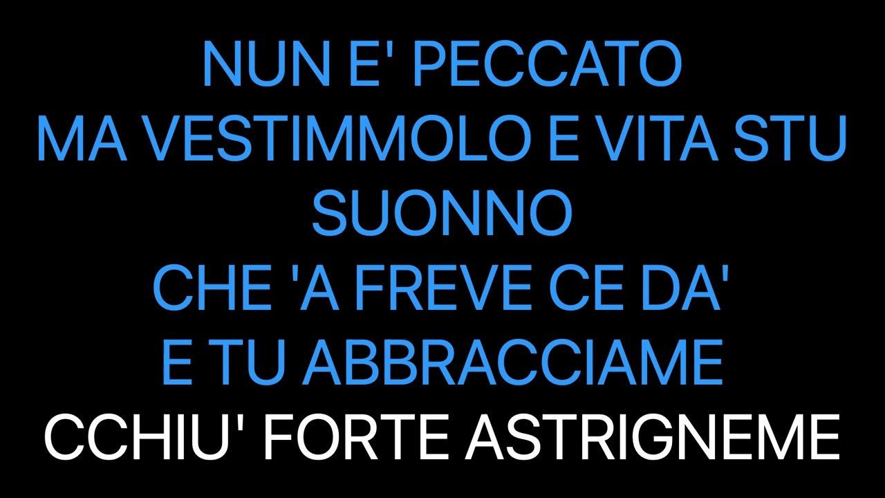 Peppino Di Capri - Nun è peccato - Karaoke