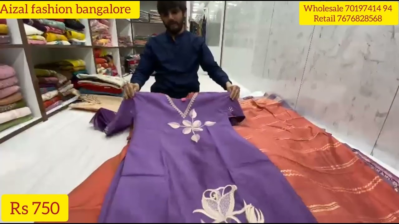 Aizalfashionbangaloresinglepiccourier available#fashion#churidars#cotsetchikpet bangalore 