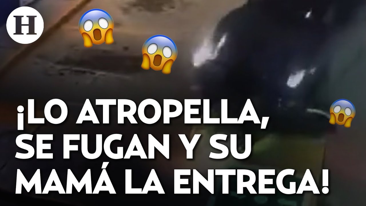 Funcionaria entrega a su hija menor de edad tras matar a motociclista en accidente; esto se sabe