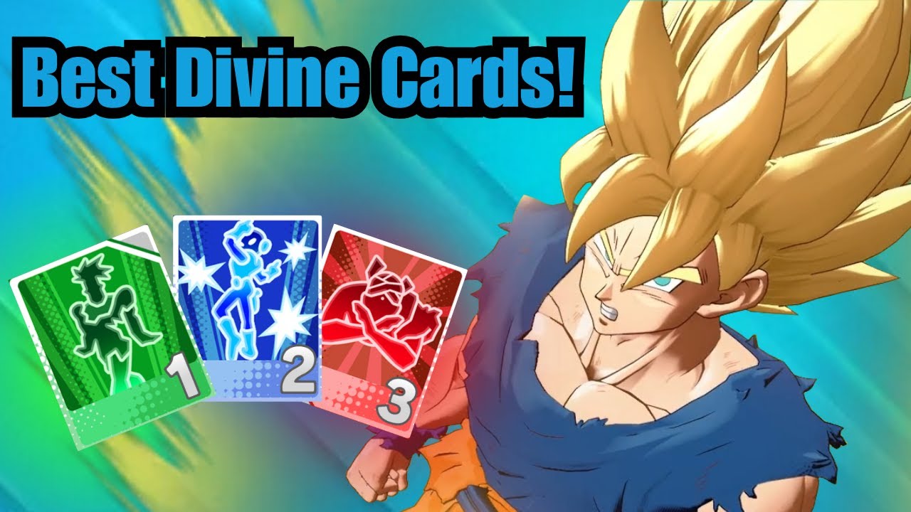 BEST DIVINE COMBO CARDS BUILDS FOR SUPER SAIYAN GOKU IN SEASON 3! (DRAGON BALL GEKISHIN SQUADRA)