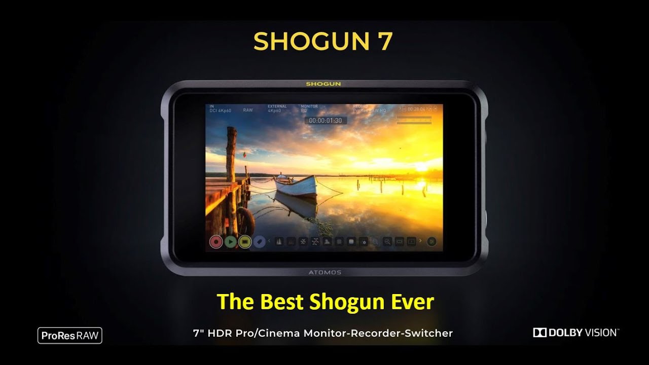 The BEST Field Monitor Recorder In The World - The Shogun 7