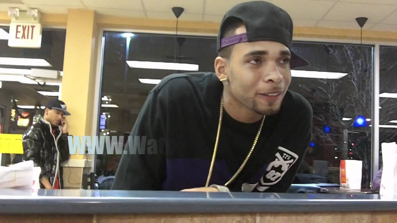 Slim Dunkin Interview With Gutta TV In McDonalds