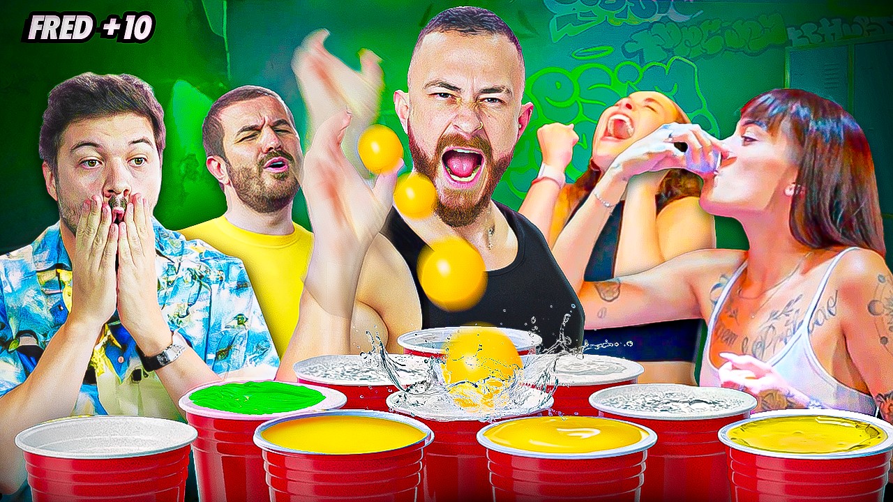 OFENSAS ATÉ O FIM! RIVALIDADE NO BEERPONG