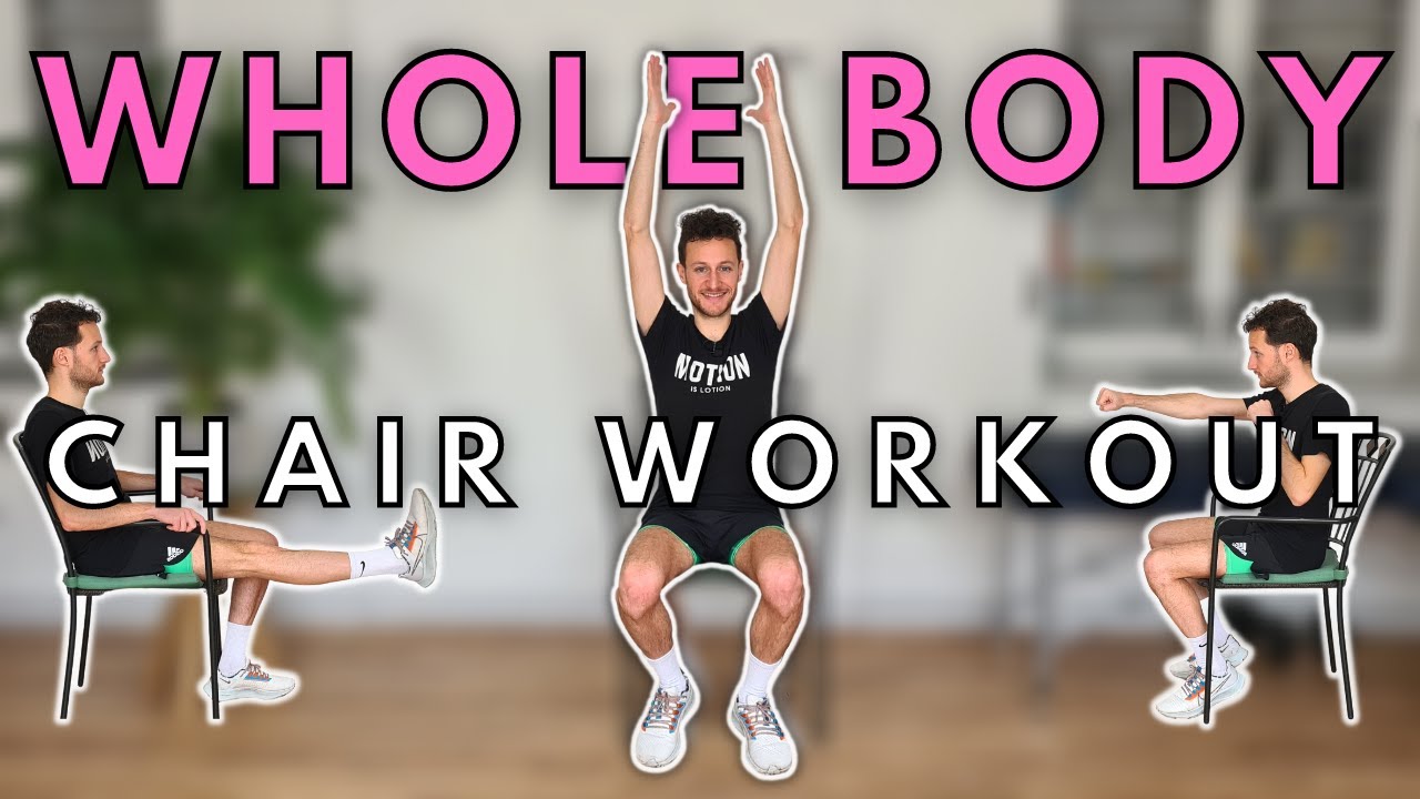 Full Body Chair Workout For Osteoporosis & Osteoarthritis! #osteoporosis #osteoarthritis