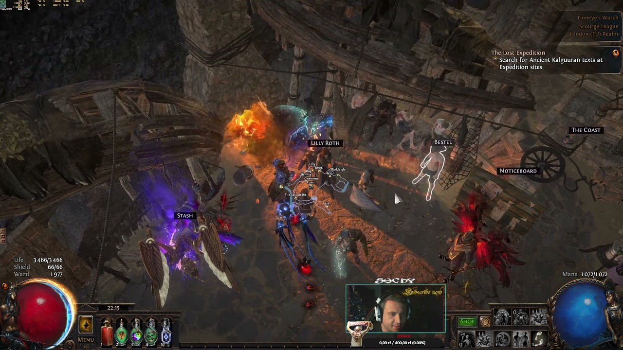 [Path of Exile] Enkindling Orb Vendor recipe