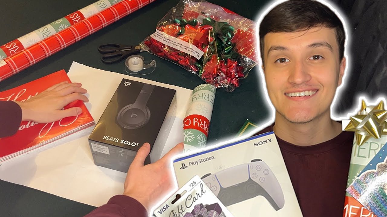 ASMR | Wrap Christmas Presents With Me 🎄🎁