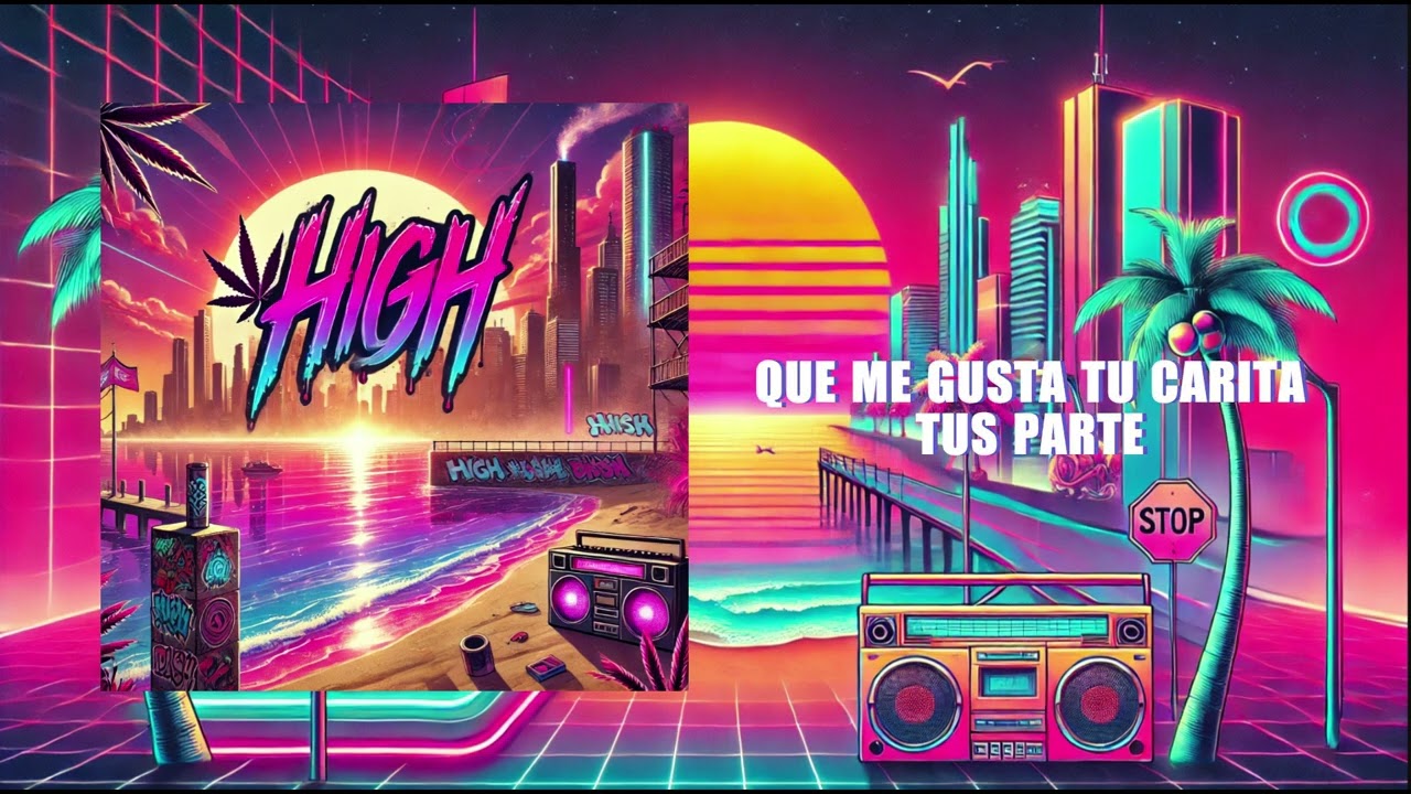 HIGH | MARSO - LYRIC VIDEO (Prod. By Jhoybeatz x Viceyn)