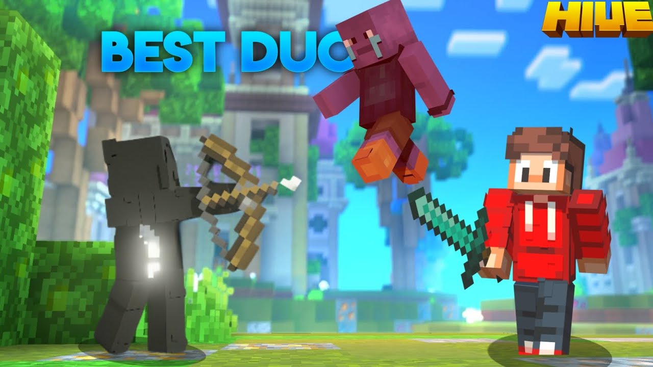 Destroying Sweats in Hive Bedwars With @Facesface 💥