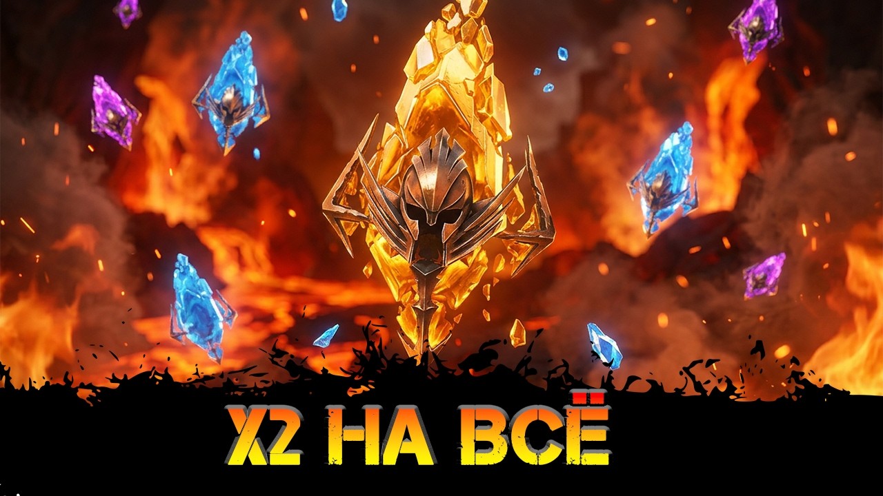 Х2 на всё! открытие осколков в игре Raid Shadow Legends