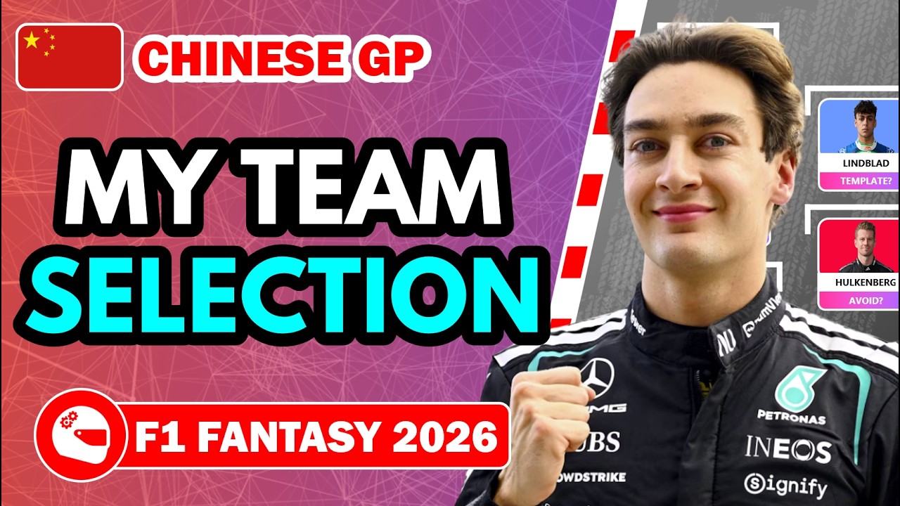 USE LIMITLESS? ♾️ | TEAM SELECTION – CHINESE GP ✅ | F1 Fantasy 2026 Tips and Advice