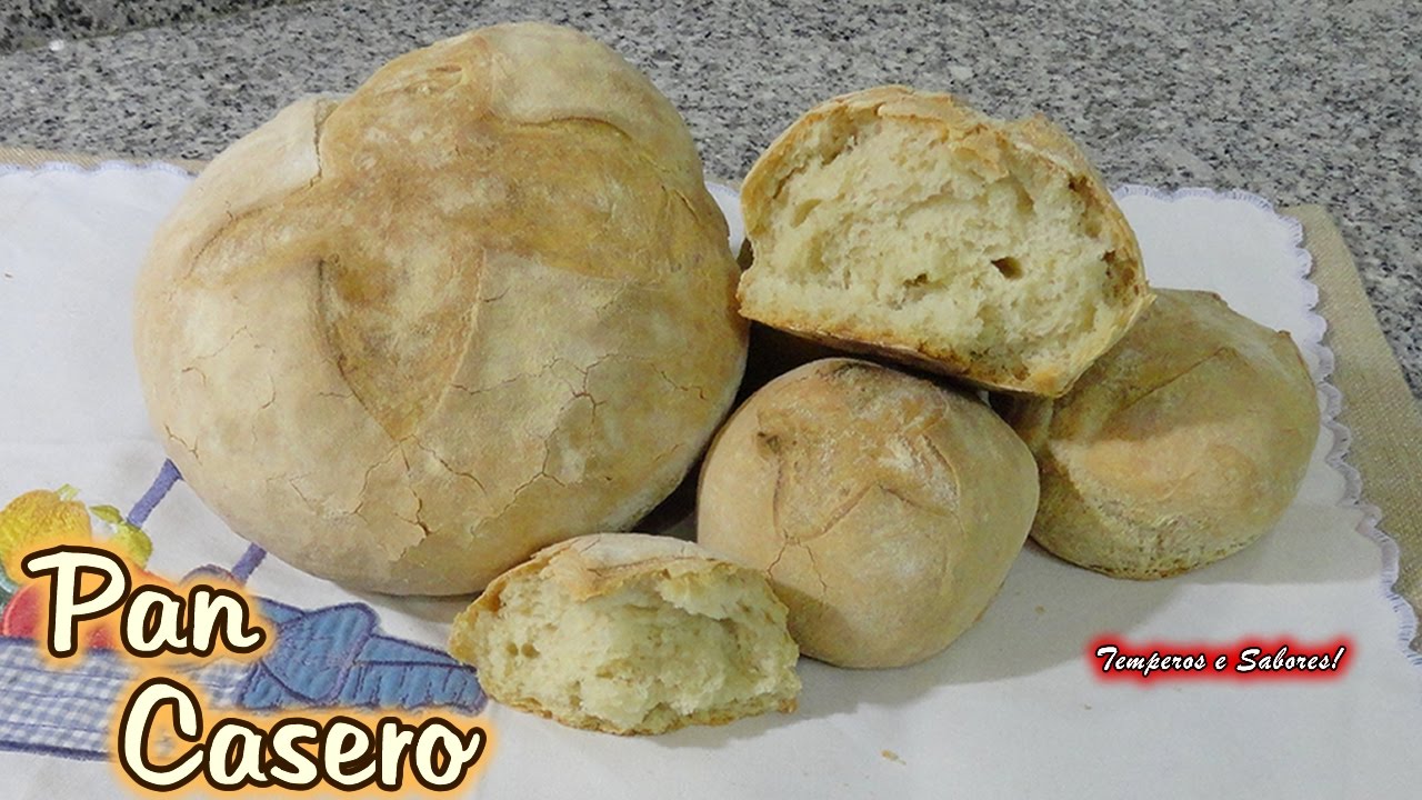 PAN CASERO fácil de hacer con pocos ingredientes