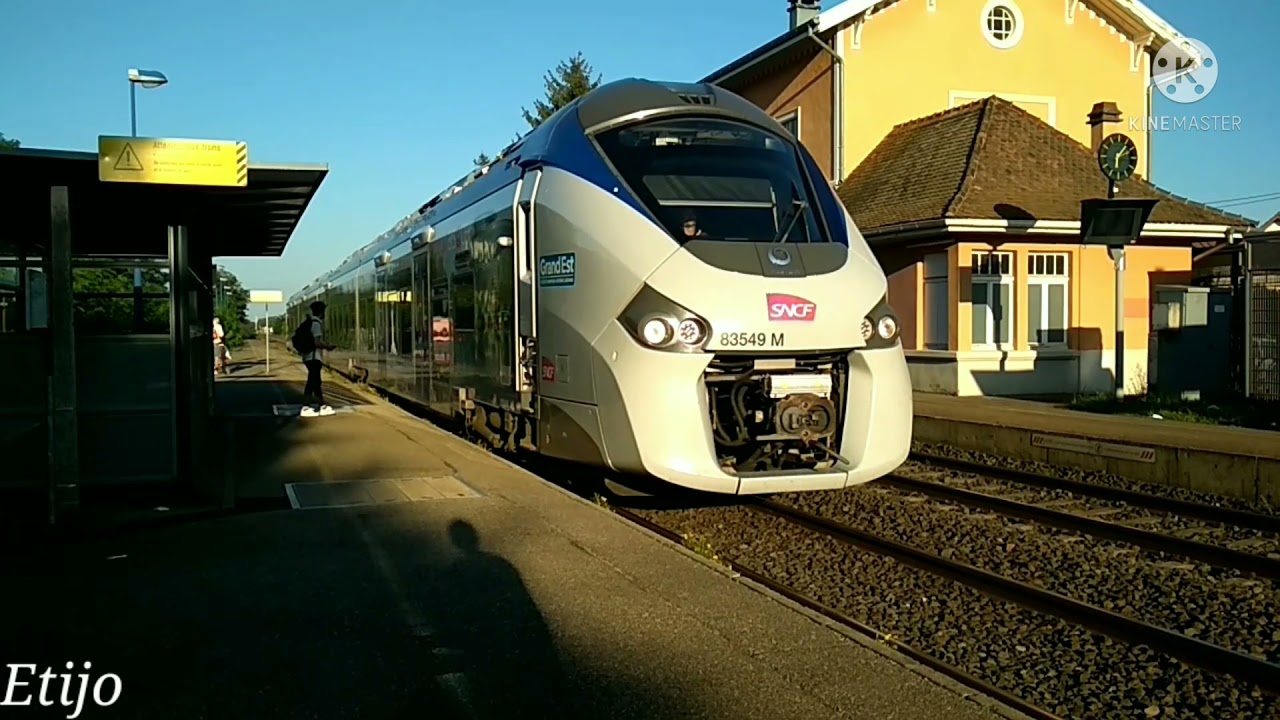 Compilation de train en gare de Hoerdt - Compilation #7