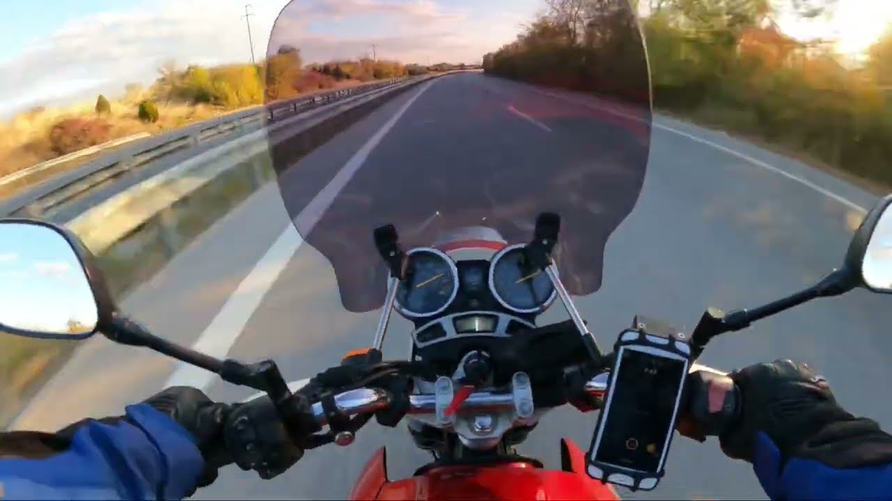 Yamaha YBR 250 - gezinti - GoPro hero 9 - pov 2.7k