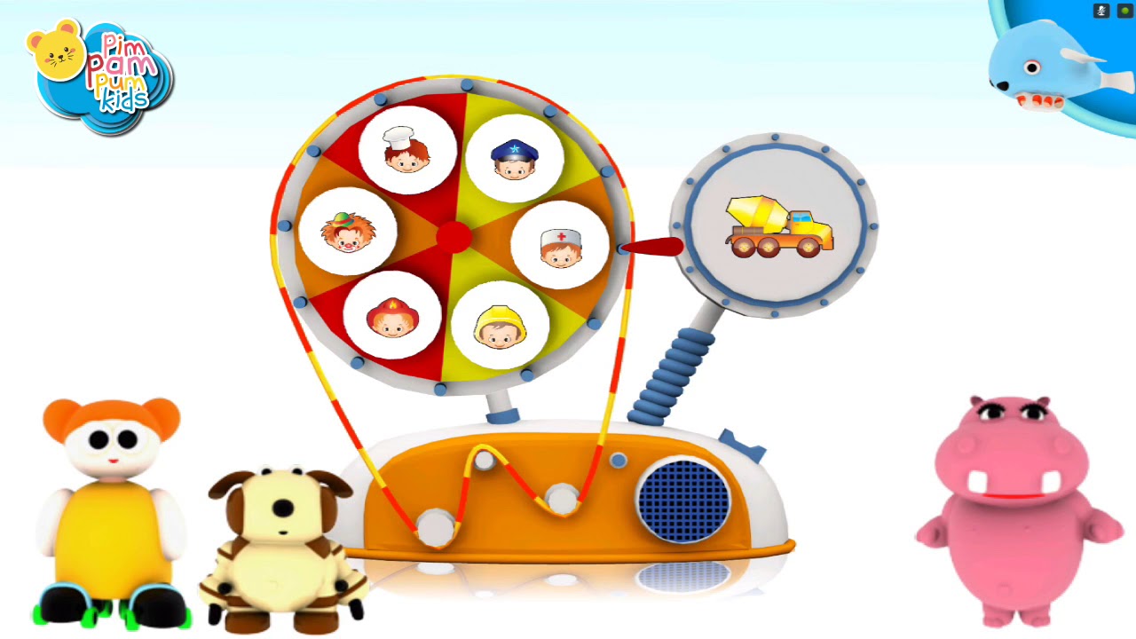 Baby Tv | The Wheel Game | Learning Games for Kids | PimPamPum KIDS HD