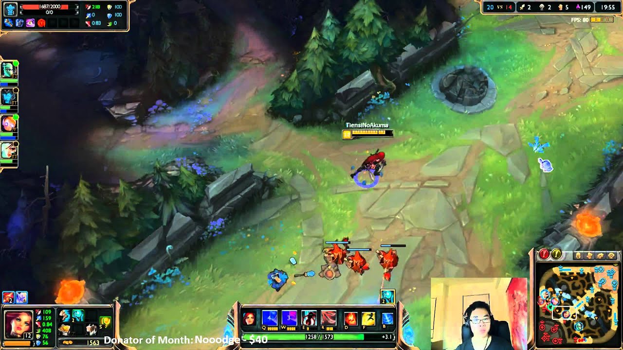 Kat Mid vs Veigar Preseason 5 Patch