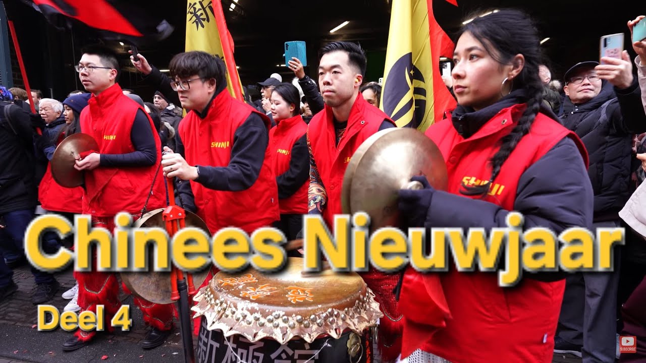 Deel 4: Chinees nieuwjaar💥中國新年💥中国新年 💥 Zhōngguó xīnnián💥Chinatown💥Denhaag 💥Drakendans💥Leeuwendans💥