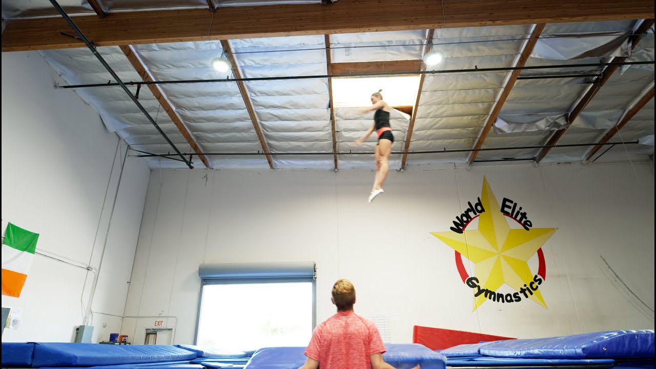 The Amazing Charlotte Drury (Elite Trampoline Gymnast)