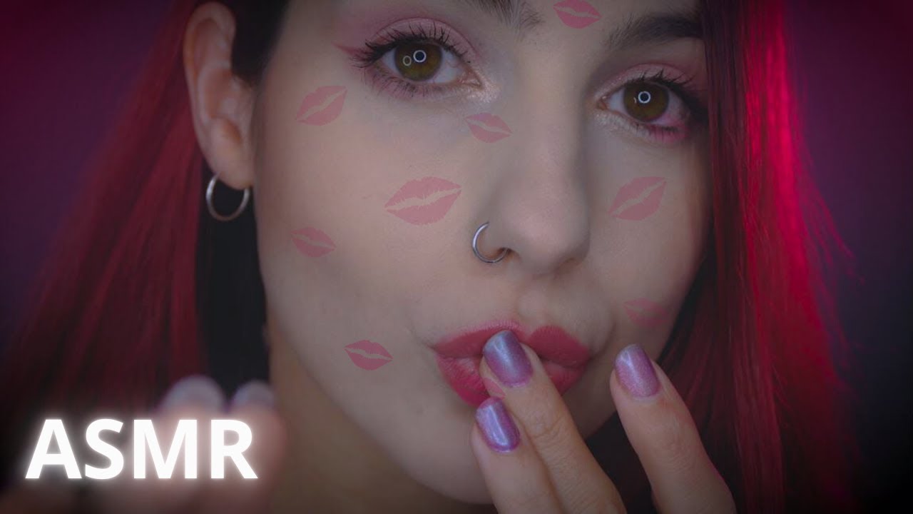 ASMR w/ Mouth Sounds and Kisses for you to sleep