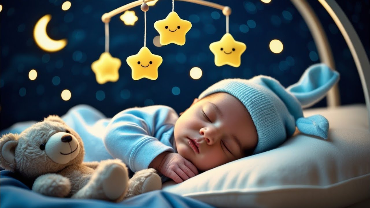 40 Mins Sleep Instantly in 3 Minutes 💤 Mozart & Brahms Lullabies for Babies & Insomnia Relief 🌛