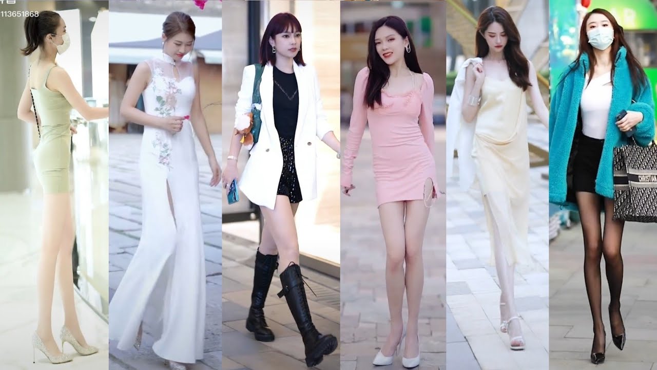 Mejores Street Fashion Douyin China| 抖音街拍穿搭 ！Douyin Tiktok China Thời Trang Đường Phố Ep.262