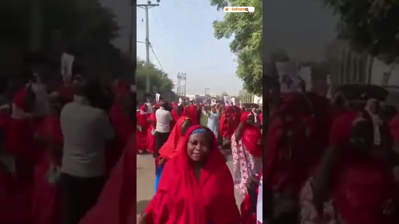 Despite Police Ban, Women Group Protests In Kano Over Court Of Appeal Ruling Sacking Governor
