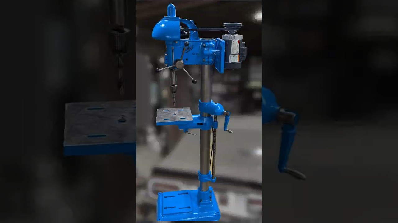 Restoring a 75-year-old drill press   #vintagemachinery #diy