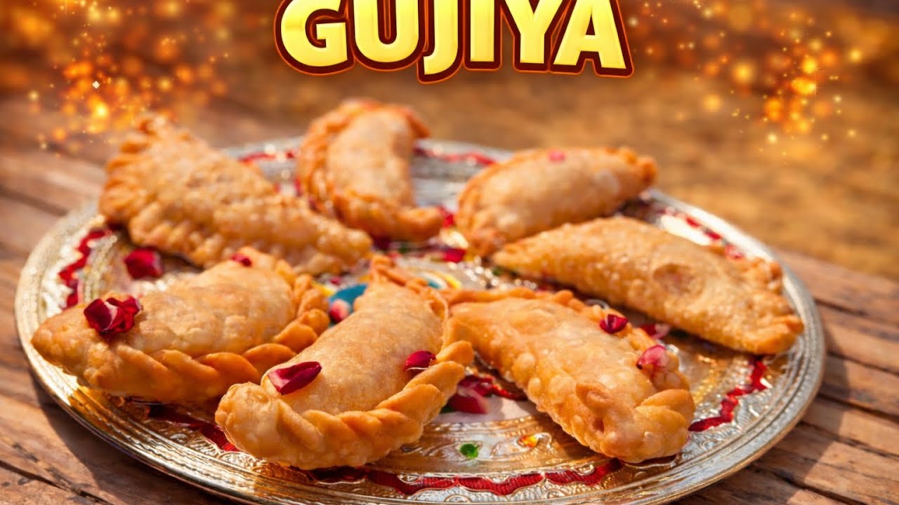 Perfect Crispy Gujiya at Home 🔥 Halwai Style Recipe|| Easy Homemade||