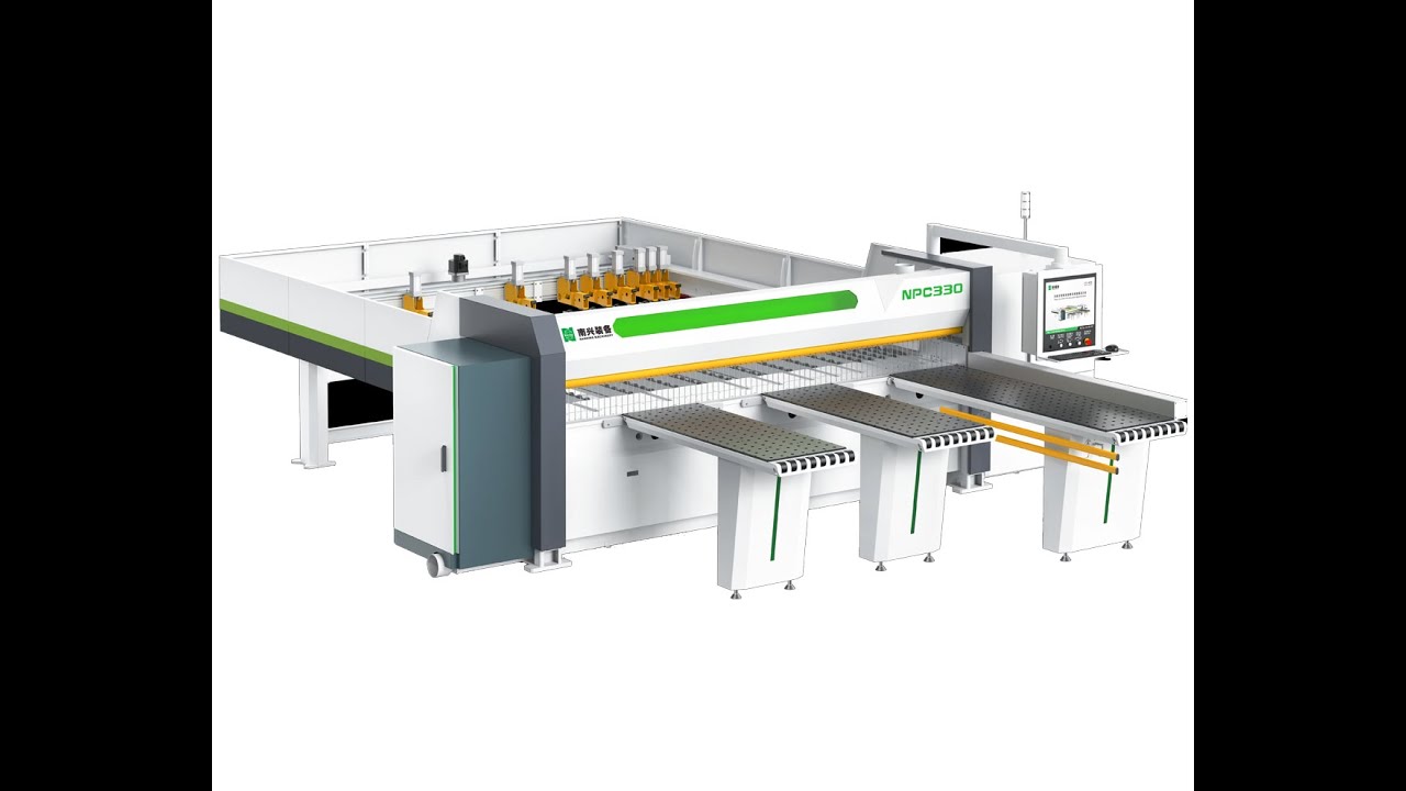Nanxing NPC330S Panel Dividing Saw | Total Servo Control for Precision Cutting