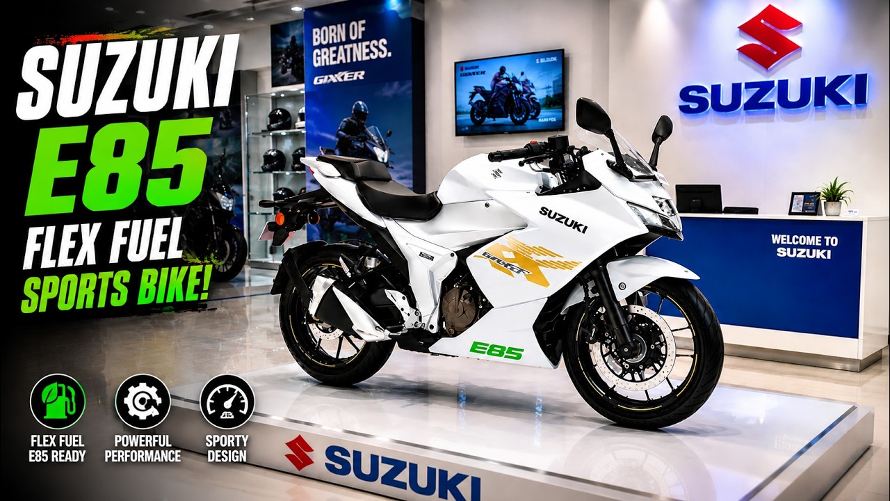 Finally Suzuki Gixxer SF 250 E85 Launched 2026 - Flex Fuel | New Price | New Updates E85 Bike