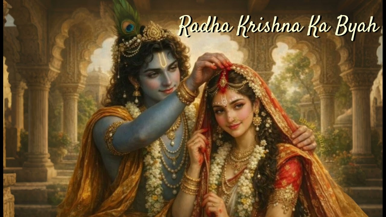 🌸 Radha Krishna Vivah Special Bhajan | अमर प्रेम की पावन कहानी 🌸