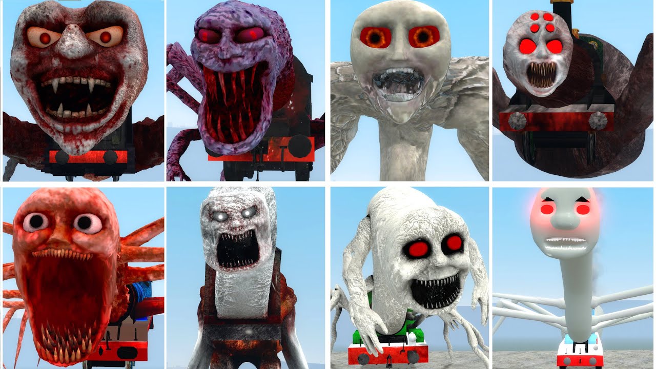 Thomas & Friends vs Nightmare Thomas & Friends in Garry's Mod