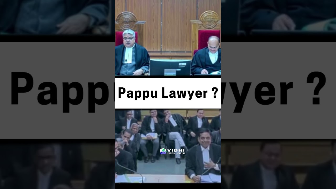 Pappu Lawyer kyu ? #judgement #cji #courtlive #judiciary #highcourt #judiciary  #shorts