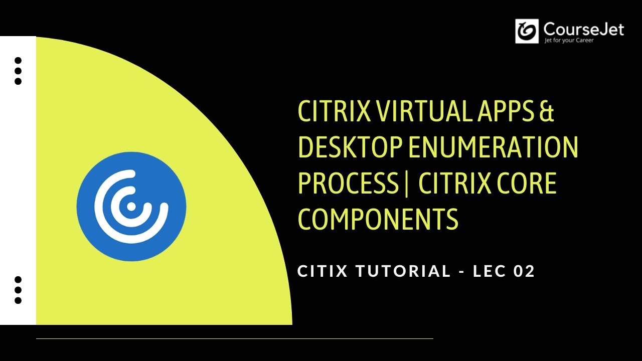 Citrix Virtual apps and Desktop Enumeration process | Citrix Core Components Explained