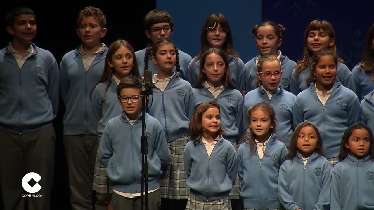 Certamen Escolar de Villancicos Cope Alcoy 2022-Colegio San Vicente de Paúl