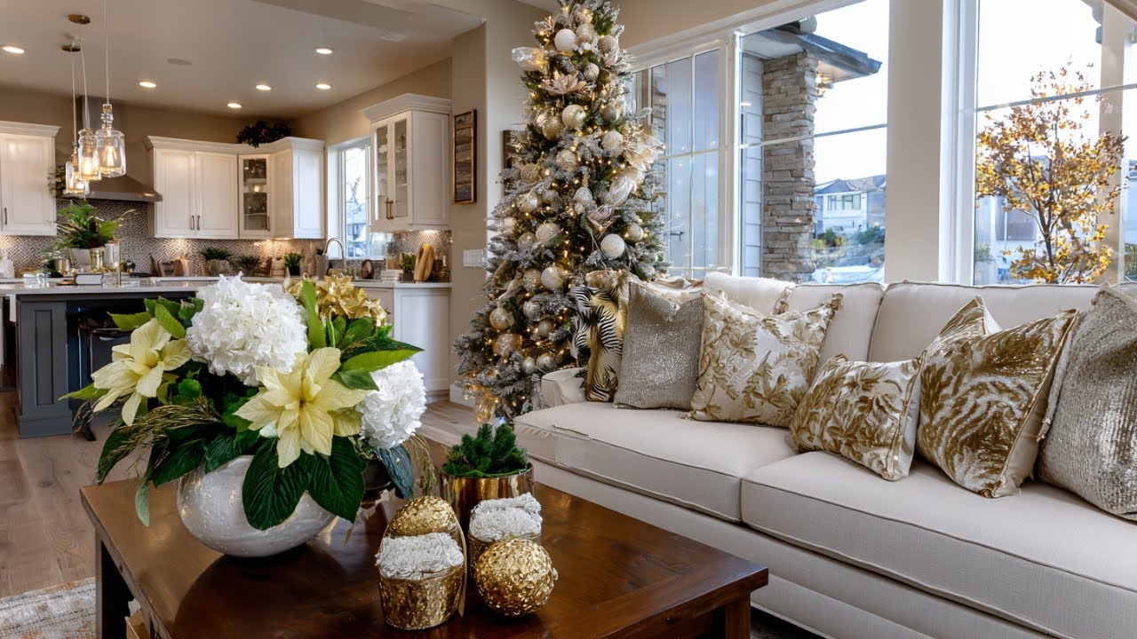 Luxury Neutral Christmas Decor 2025  White & Beige Holiday Styling Tips