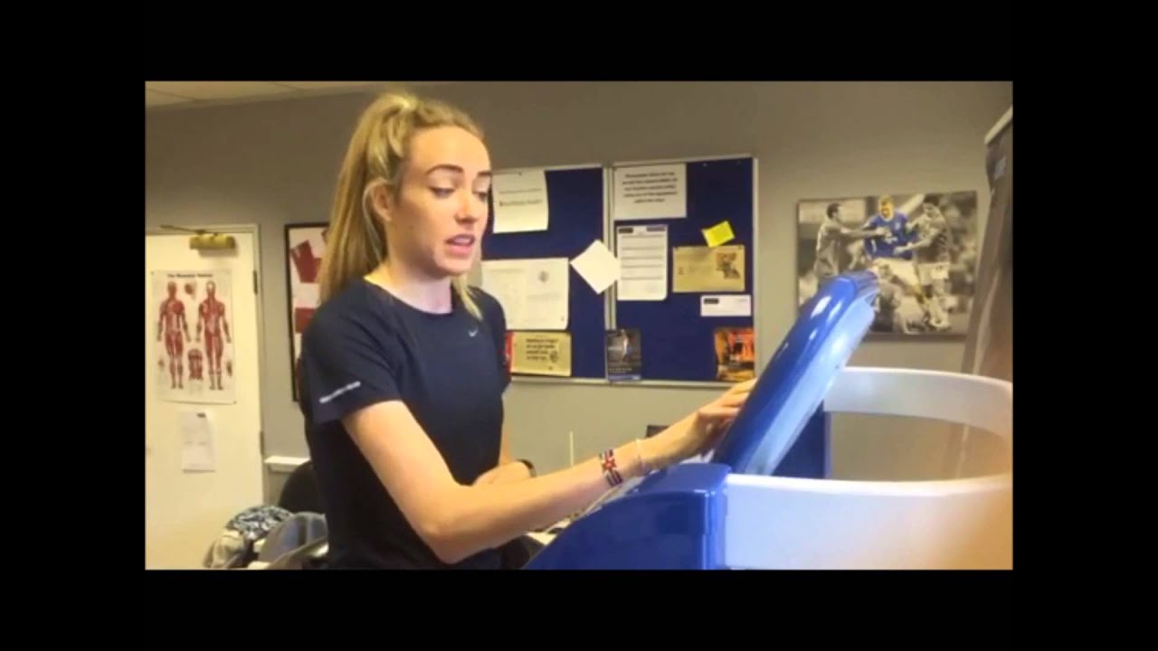Athlete Eilish McColgan discusses how the AlterG Anti Gravity Treadmill has helped her post surgery