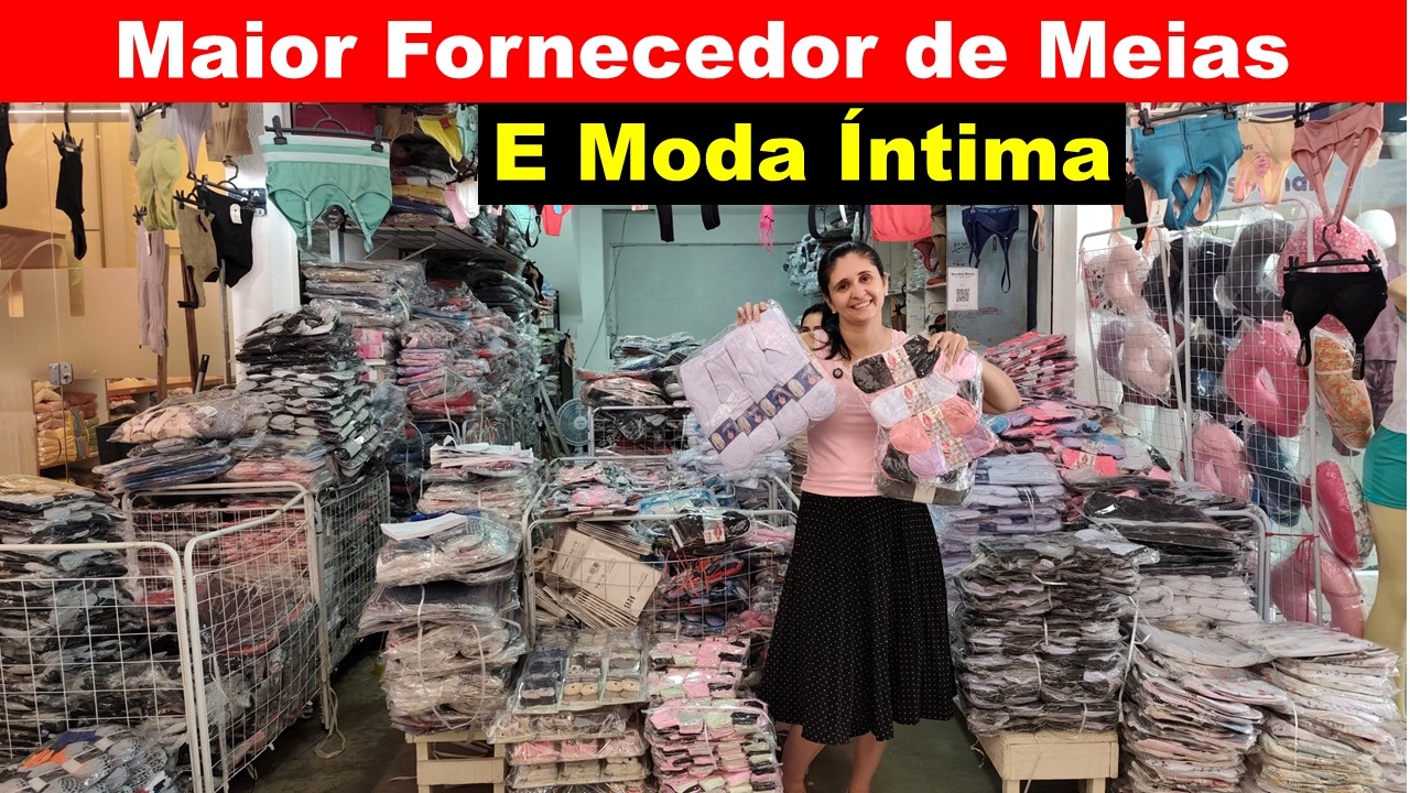 MAIOR FORNECEDOR DE MEIAS E MODA ÍNTIMA E MAIS BARATO DE SANTA CRUZ DO CAPIBARIBE PE