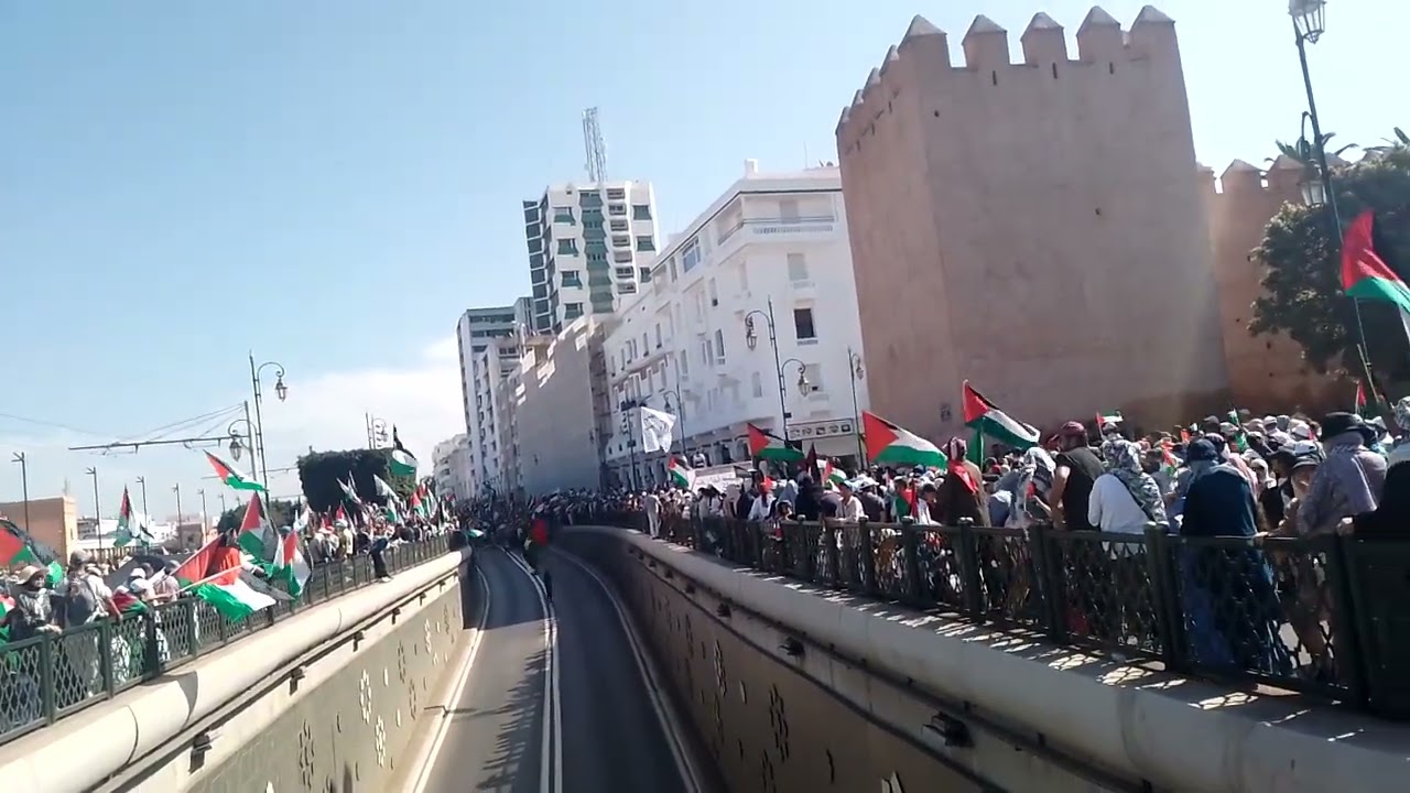 المغرب قوة مع فلسطين ومن علامات الساعة شهادة الزور