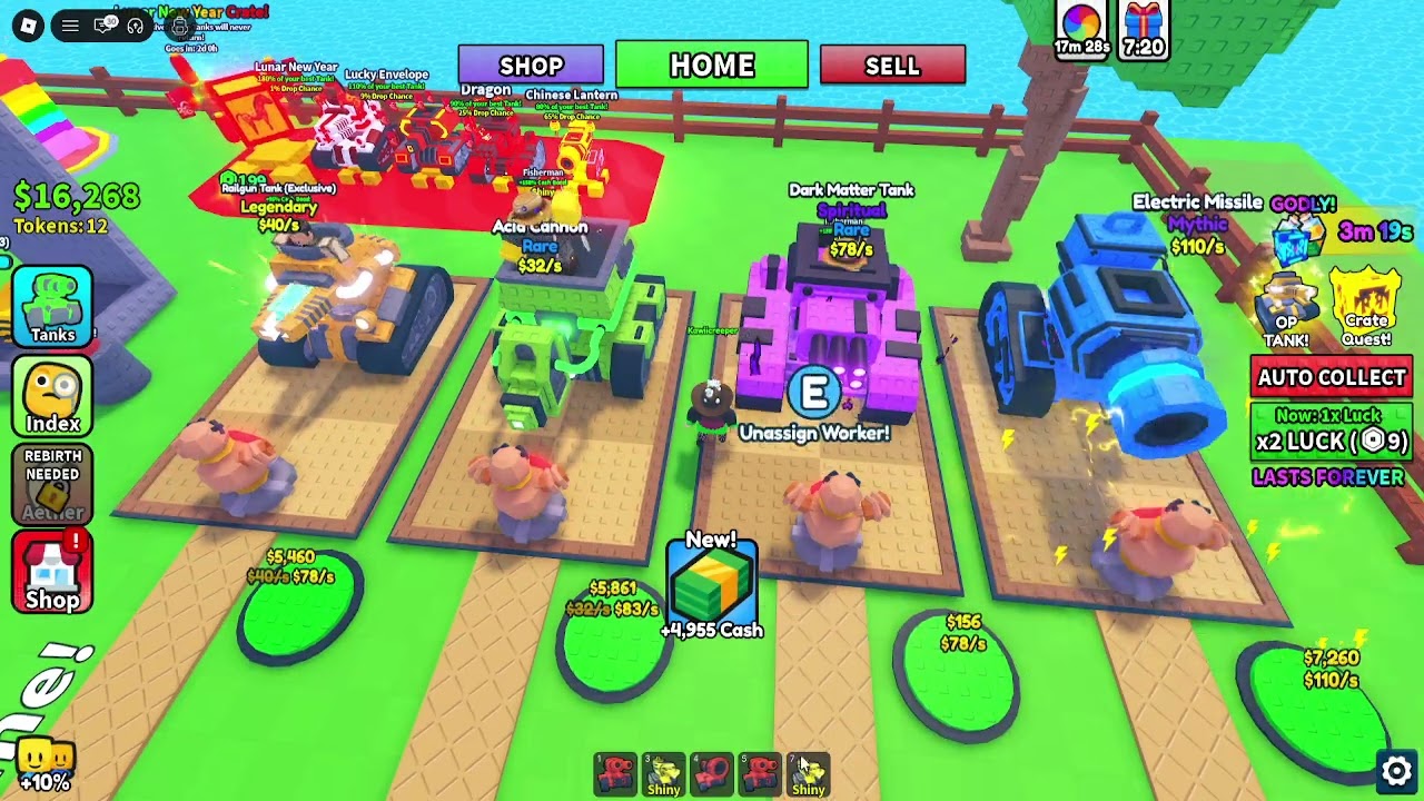 Unbox Your Tank Roblox KC