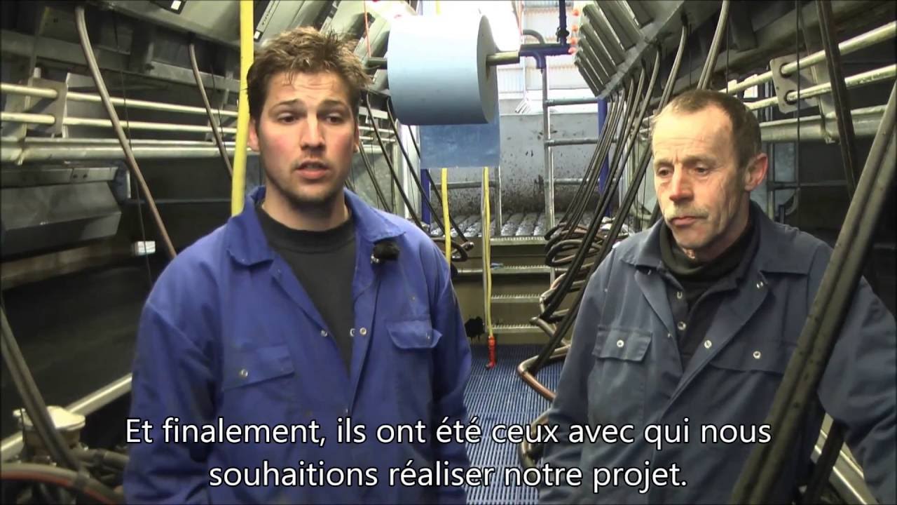 Mts Wentink-Visser à propos de la salle de traite Solidex