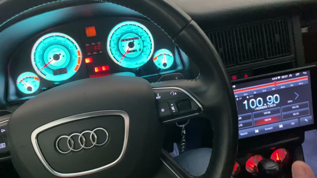 Audi 80 , ano 94 com volante multifuncional instalado no sistema original @mssoundosasco