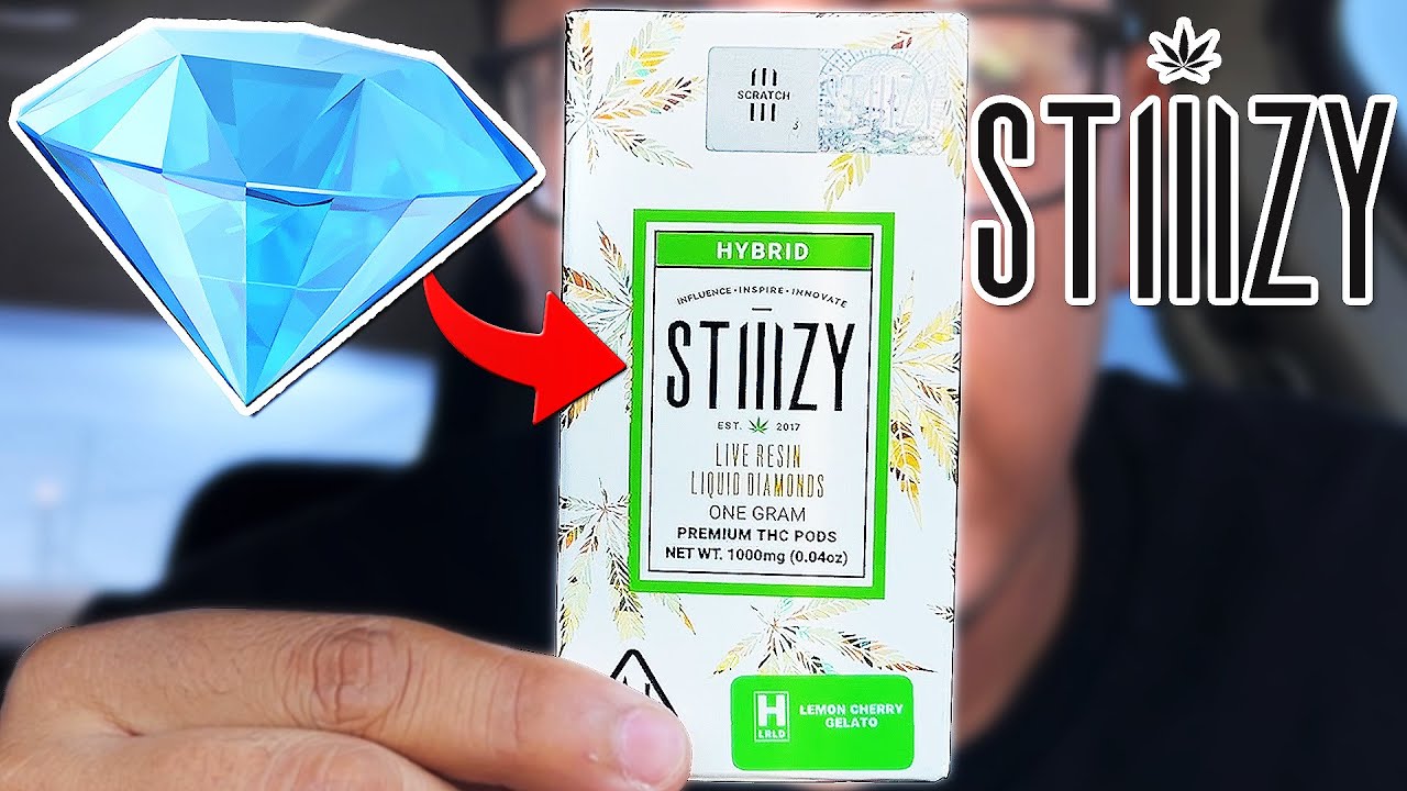 Stiiizy LIQUID DIAMONDS in 2024! | Stiiizy Lemon Cherry Gelato Liquid Diamond Review!