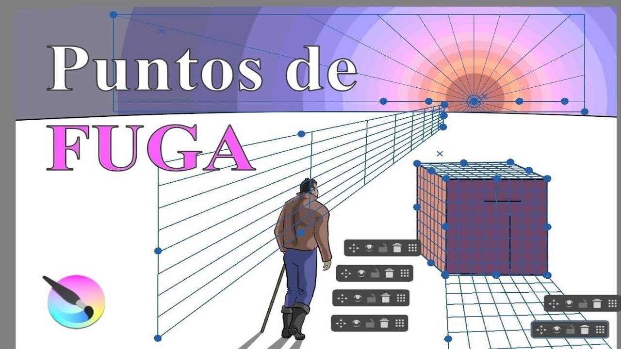Como Dibujar en Perspectiva con el Asistente del Punto de Fuga en Krita