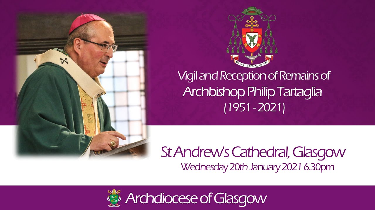 The Reception of the Mortal Remains of Archbishop Philip Tartaglia