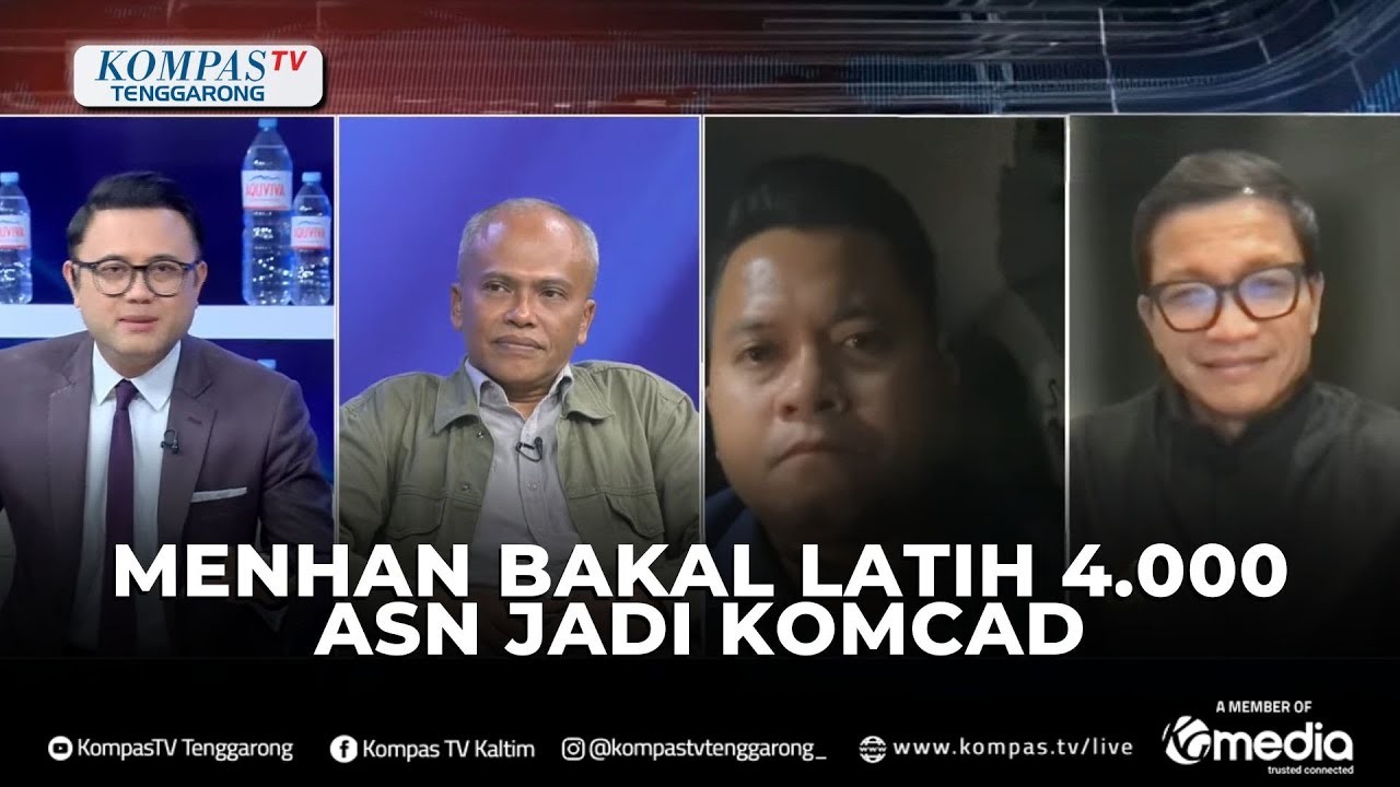 Menhan Bakal Latih 4.000 PNS Jadi Komcad