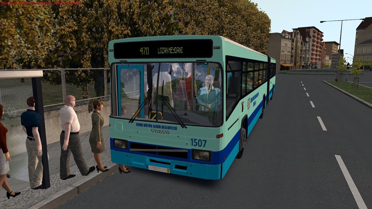 Volvo B10M ile 470 | İzmir Tınaztepe Haritası | Omsi 2