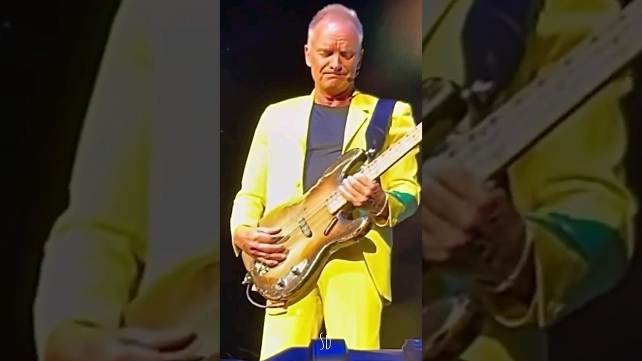 Can Sting actually play bass?!